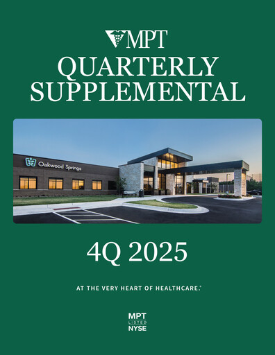 Thumbnail Medical Properties Trust
 Quarterly Report 2025-q4