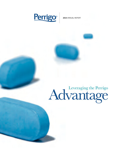 Thumbnail Perrigo Annual Report 2014