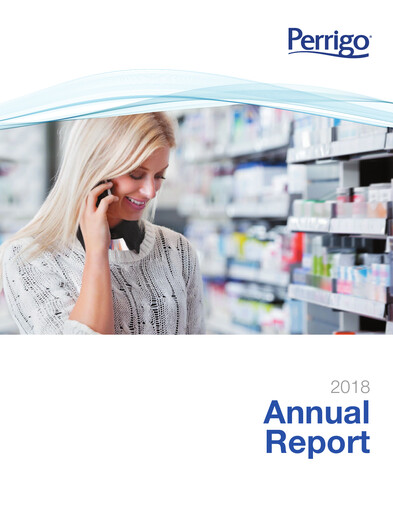 Miniature Perrigo Rapport annuel 2018