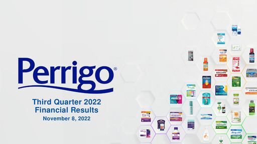 Miniature Perrigo Rapport trimestriel 2022-q3