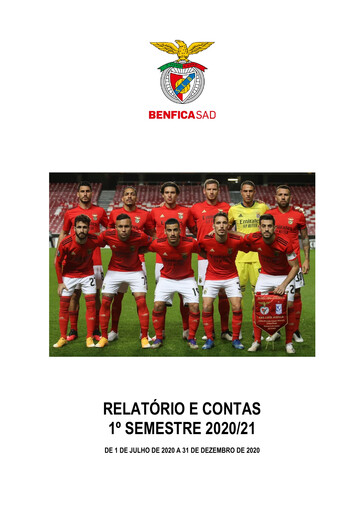 Thumbnail Sport Lisboa e Benfica Half-year Report 2020-h1