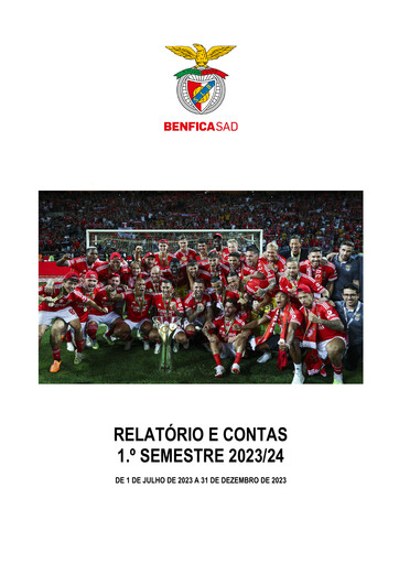 Thumbnail Sport Lisboa e Benfica Half-year Report 2023-h1