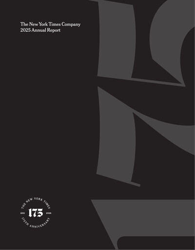 Thumbnail New York Times Annual Report 2025