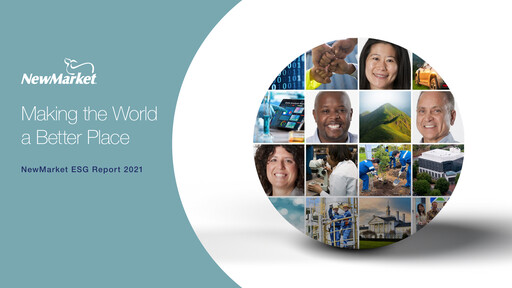 Thumbnail NewMarket Corp ESG Report 2021
