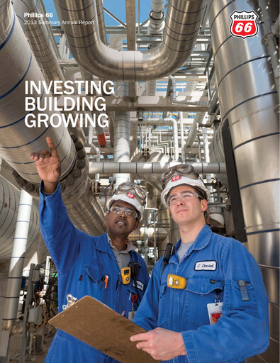 Thumbnail Phillips 66 Annual Report 2013