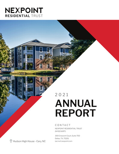 Vorschaubild NexPoint Residential Trust Jahresbericht 2021