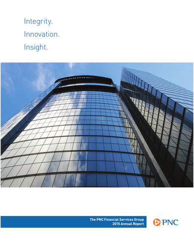 Thumbnail PNC Financial Services Annual Report 2015