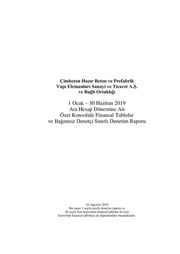 Thumbnail Cimbeton Half-year Report 2019-h1