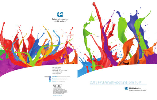 Thumbnail PPG Industries
 Annual Report 2013