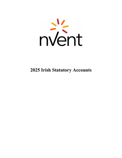 Thumbnail nVent Electric Financial Statement 2025
