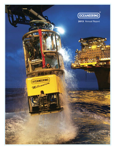 Vorschaubild Oceaneering International
 Jahresbericht 2013