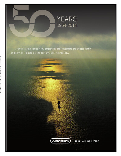 Vorschaubild Oceaneering International
 Jahresbericht 2014