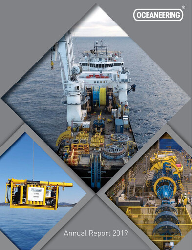 Vorschaubild Oceaneering International
 Jahresbericht 2019