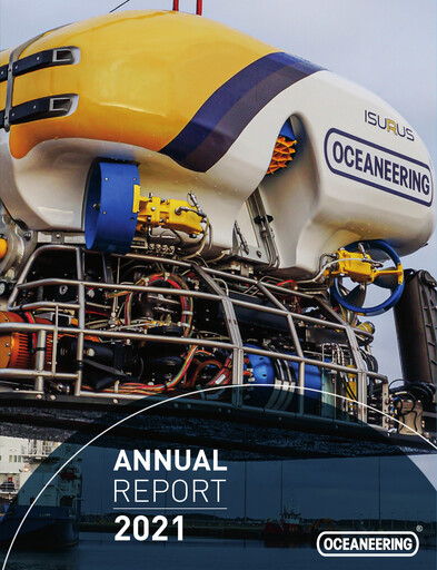 Vorschaubild Oceaneering International
 Jahresbericht 2021