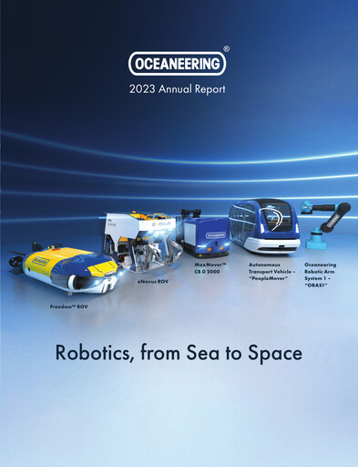 Vorschaubild Oceaneering International
 Jahresbericht 2023