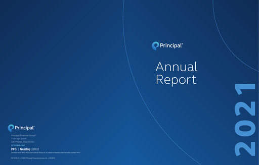 Thumbnail Principal Financial Group Annual Report 2021