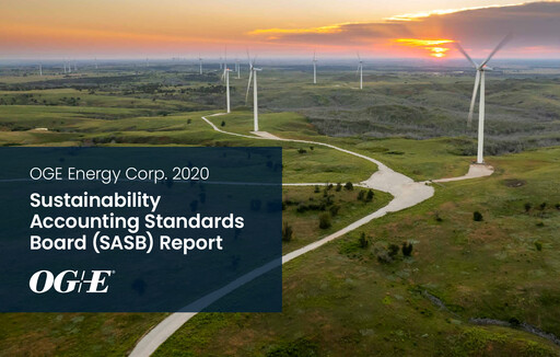 Thumbnail OGE Energy
 ESG Report 2020