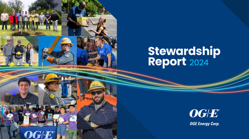 Thumbnail OGE Energy
 Sustainability Report 2024