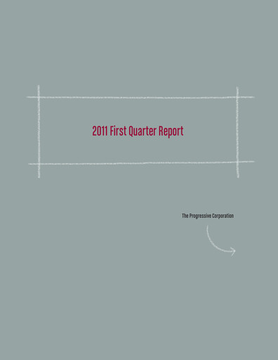 Thumbnail Progressive Quarterly Report 2011-q1