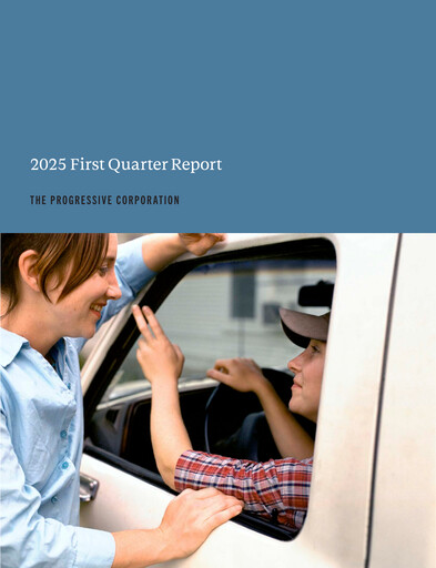 Thumbnail Progressive Quarterly Report 2025-q1