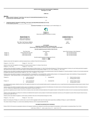 Thumbnail Prologis Annual Report 2023