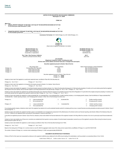 Thumbnail Prologis Annual Report 2024