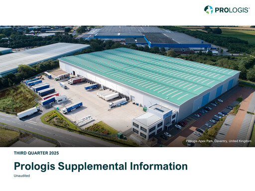Thumbnail Prologis Quarterly Report 2025-q3