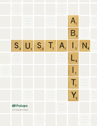 Thumbnail Prologis Sustainability Report 2007