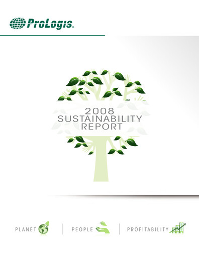 Thumbnail Prologis Sustainability Report 2008