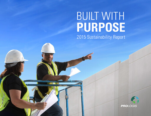 Thumbnail Prologis Sustainability Report 2015