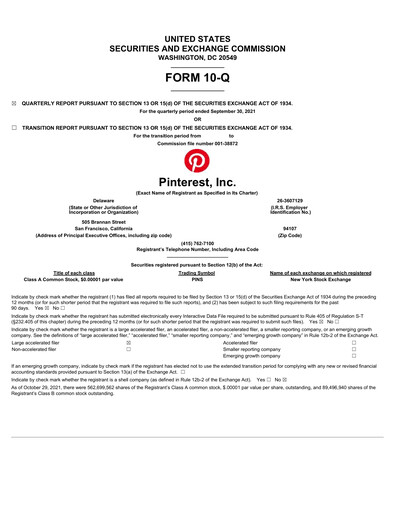 Thumbnail Pinterest Quarterly Report 2021-q3