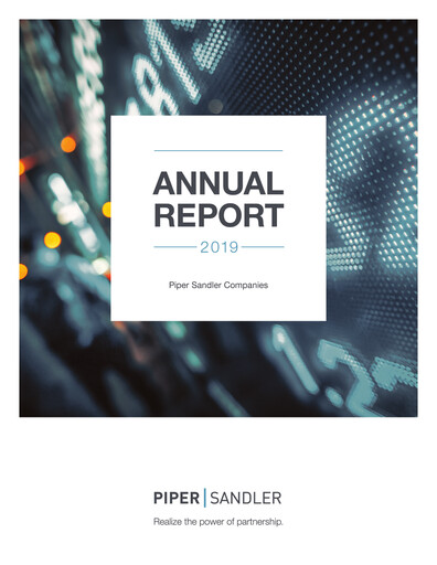 Thumbnail Piper Sandler
 Annual Report 2019