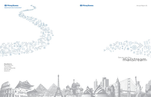Thumbnail Pitney Bowes Annual Report 2005