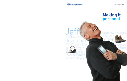 Thumbnail Pitney Bowes Annual Report 2010