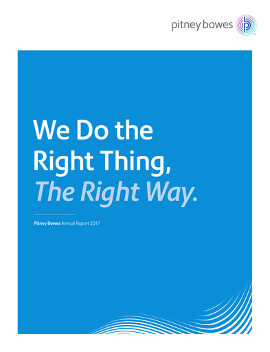 Thumbnail Pitney Bowes Annual Report 2017