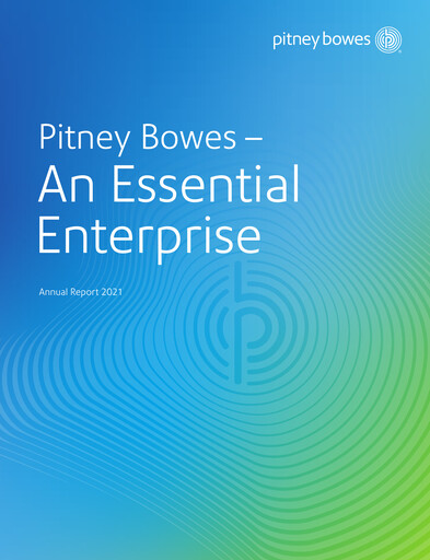 Thumbnail Pitney Bowes Annual Report 2021