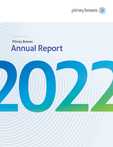 Thumbnail Pitney Bowes Annual Report 2022