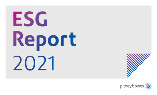 Thumbnail Pitney Bowes ESG Report 2021