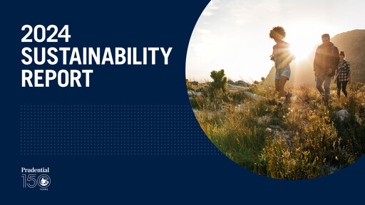 Thumbnail Prudential Financial Sustainability Report 2024