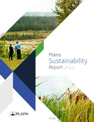 Thumbnail Plains All American Pipeline Sustainability Report 2020