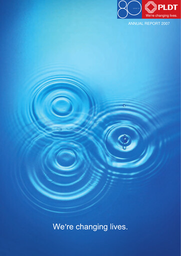 Thumbnail PLDT Annual Report 2007
