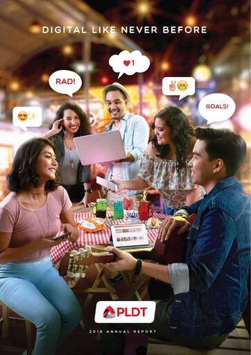 Thumbnail PLDT Annual Report 2016