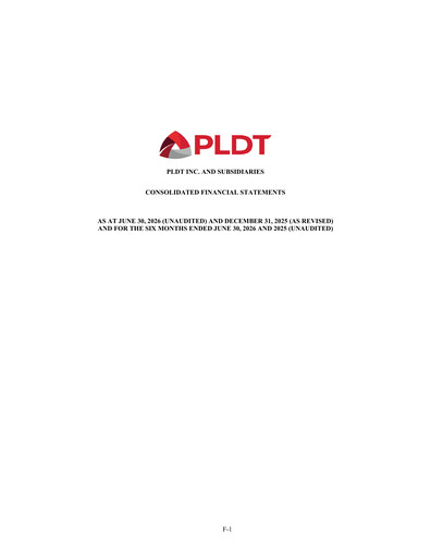 Thumbnail PLDT Half-year Report 2026-h1