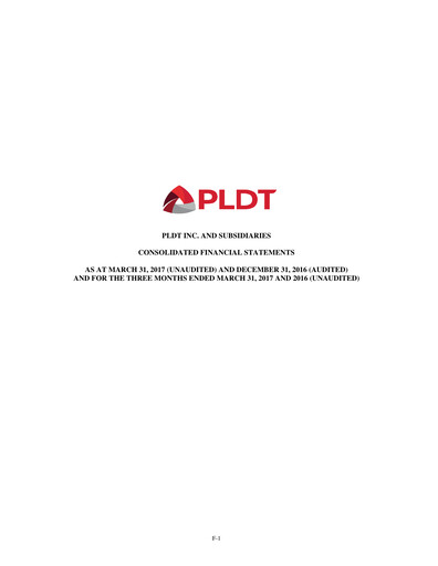 Vorschaubild PLDT Quartalsbericht 2017-q1