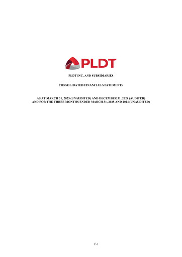 Vorschaubild PLDT Quartalsbericht 2025-q1