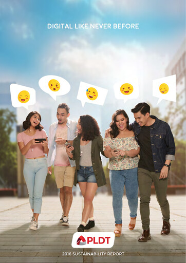 Thumbnail PLDT Sustainability Report 2016