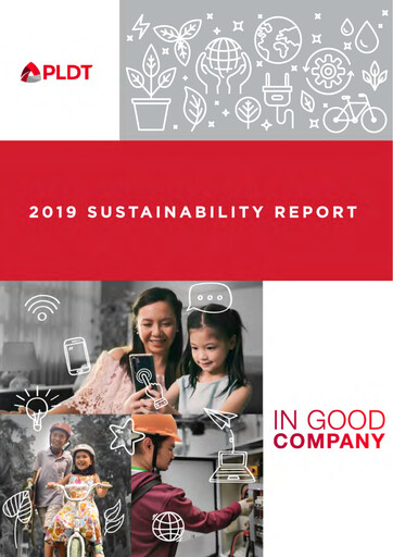 Thumbnail PLDT Sustainability Report 2019