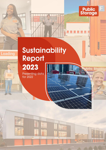 Thumbnail Public Storage Sustainability Report 2023