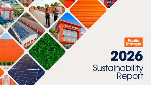 Thumbnail Public Storage Sustainability Report 2026
