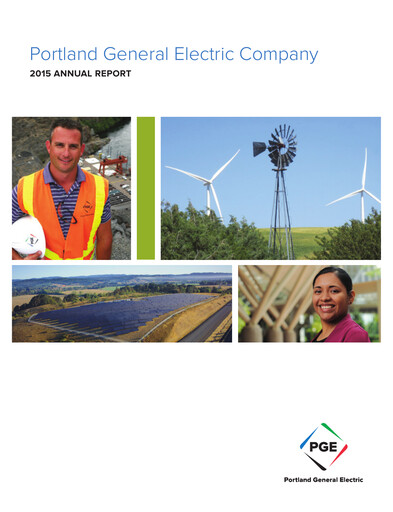 Vorschaubild Portland General Electric
 Jahresbericht 2015